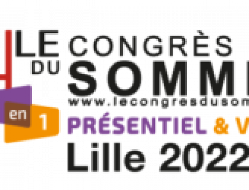 Le congrès du Sommeil 23-24 et 25 novembre 2022 à Lille