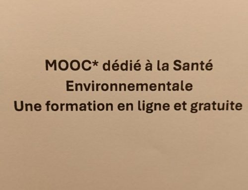 MOOC Santé Environnementale piloté par Dr.Fleur DELVA
